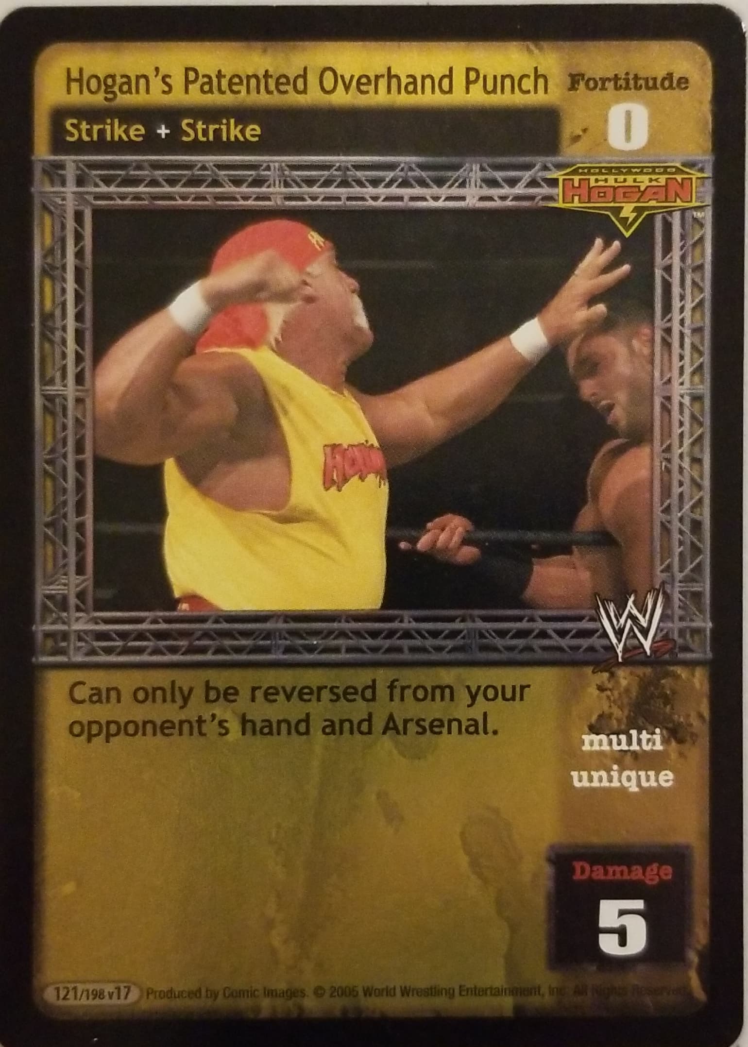 Hogans Patented Overhand Punch